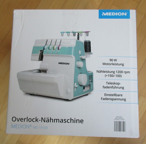 Overlock nähmaschine medion - overlock-nähmaschine,